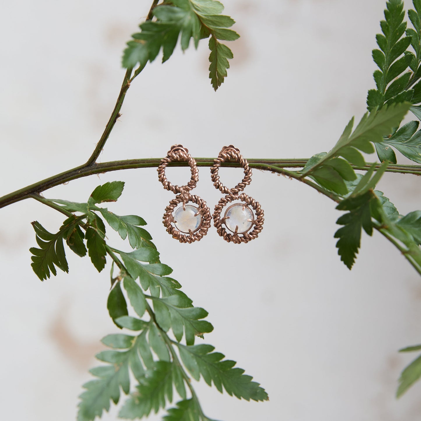 Orecchini Tortion Labradorite