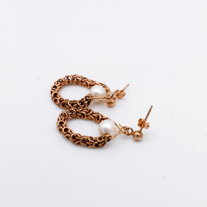 Orecchini Chain a U