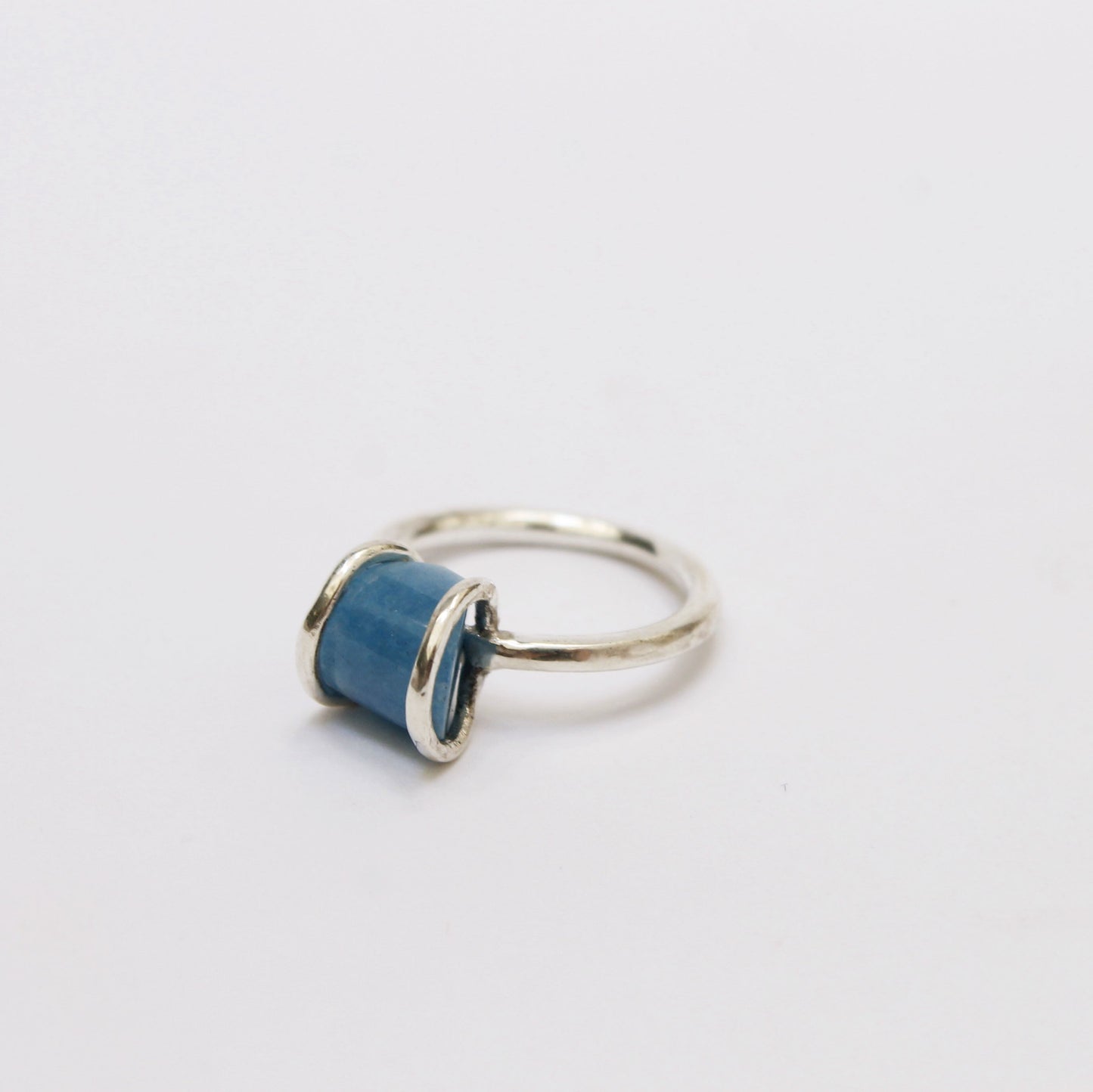 Anello Kolors con Quarzo Blu
