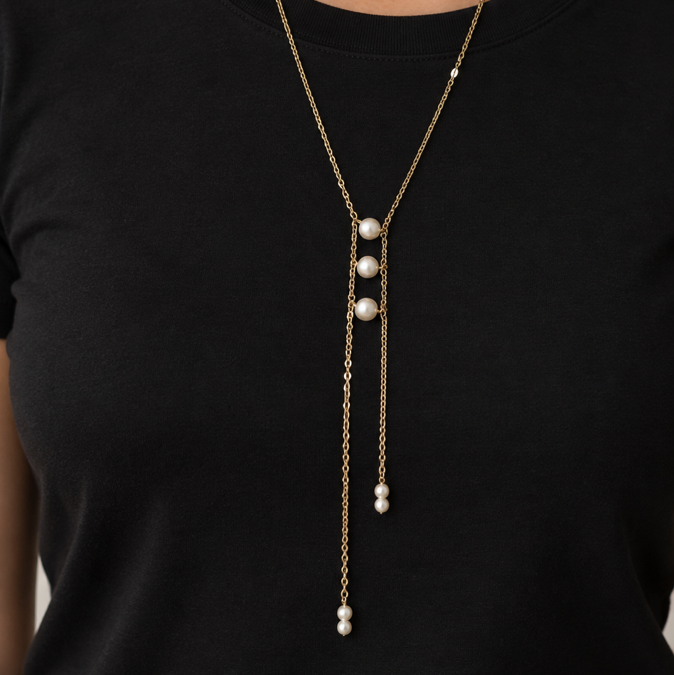 Collana Luce con Perle