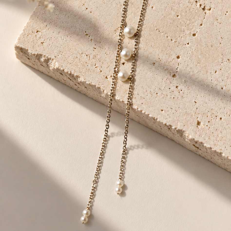 Collana Luce con Perle